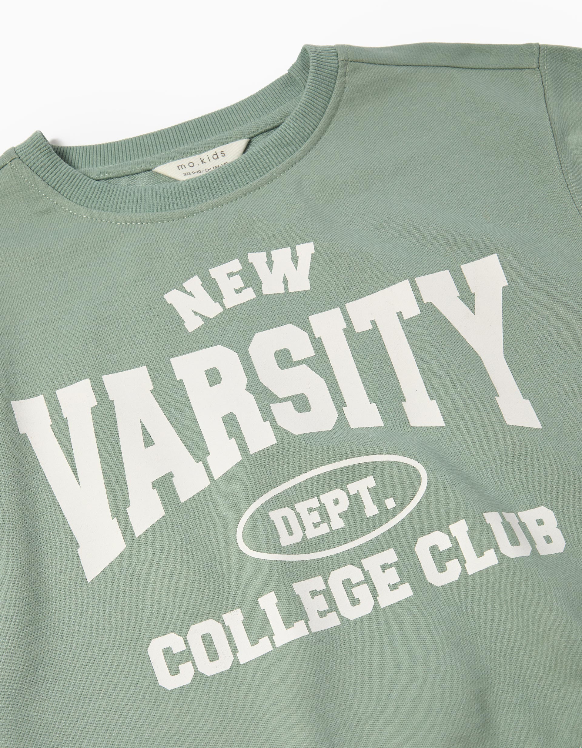 Conjunto de Jogging Felpa, Menina, Verde