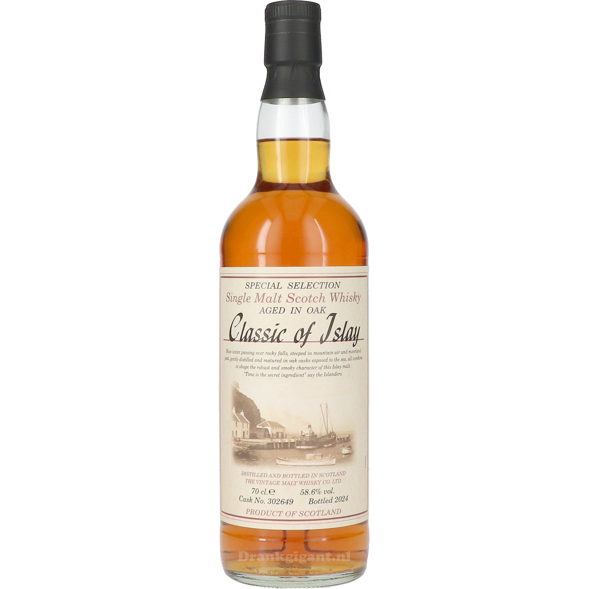 Classic of Islay Jack Wieber 2024 Cask Strength 58,6% 70 cl