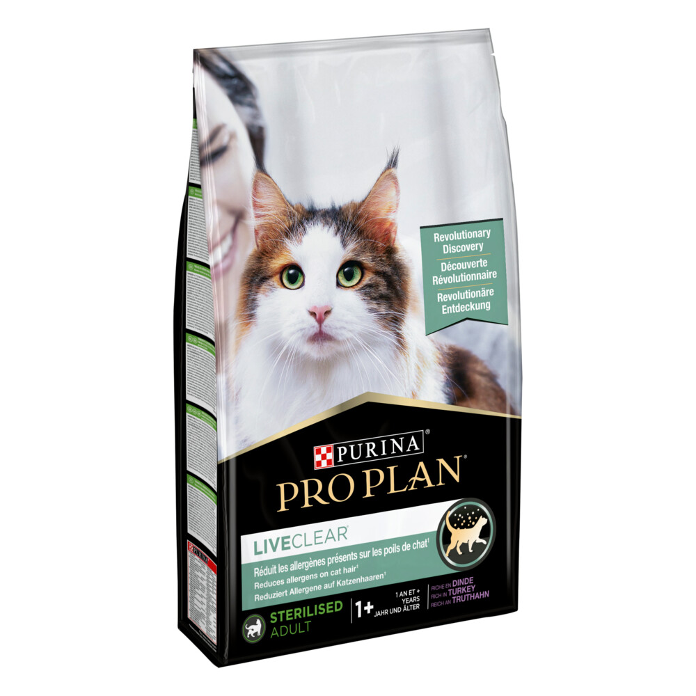 Pro Plan LiveClear Sterilised Adult 1+ Kalkoen7 kg