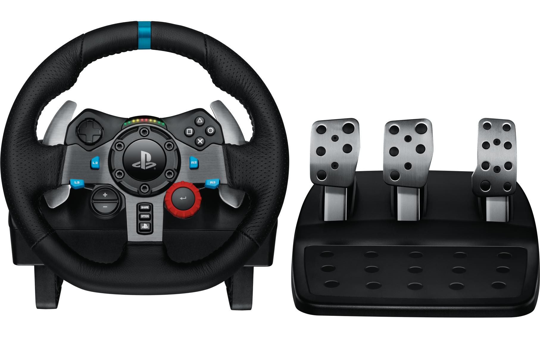 Lenkrad G29 Driving Force PS5 / PS4 / PS3 / PC<br>Rennlenkrad und Pedale für PS5, PS4, PS3 und PC