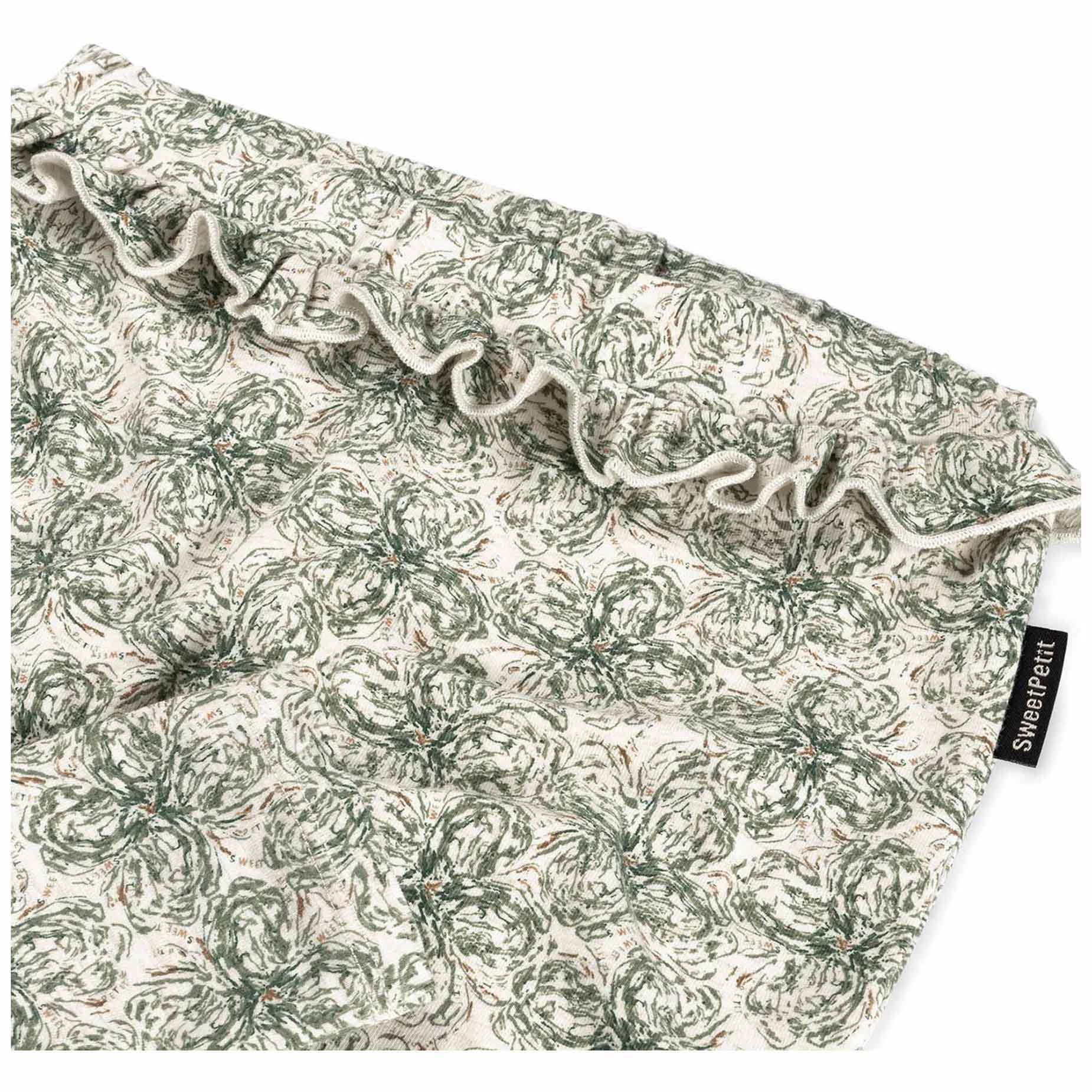 Sweet Petit baby legging Mila  all over print beige