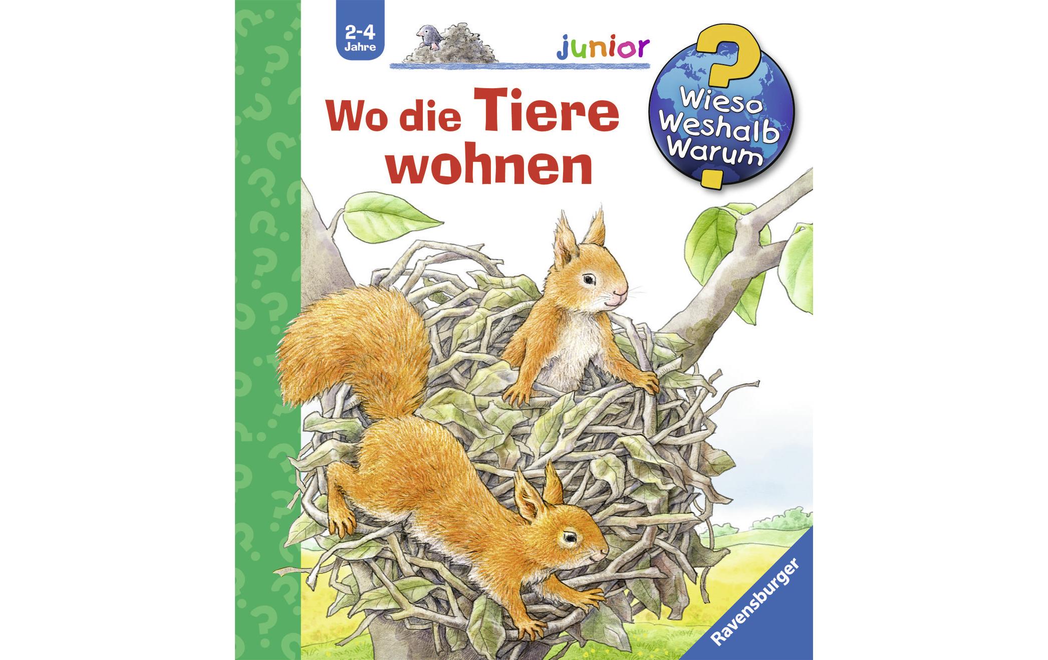 Kinder-Sachbuch WWW Wo die Tiere wohnenKlappbuch