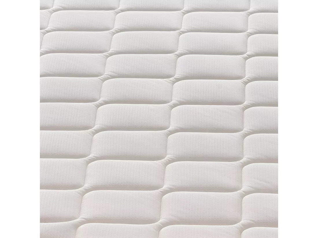 Matelas 900 Ressorts ensachés et mousse mémoire 9 Zones de confort Hauteur 22 cm 120x190 cm