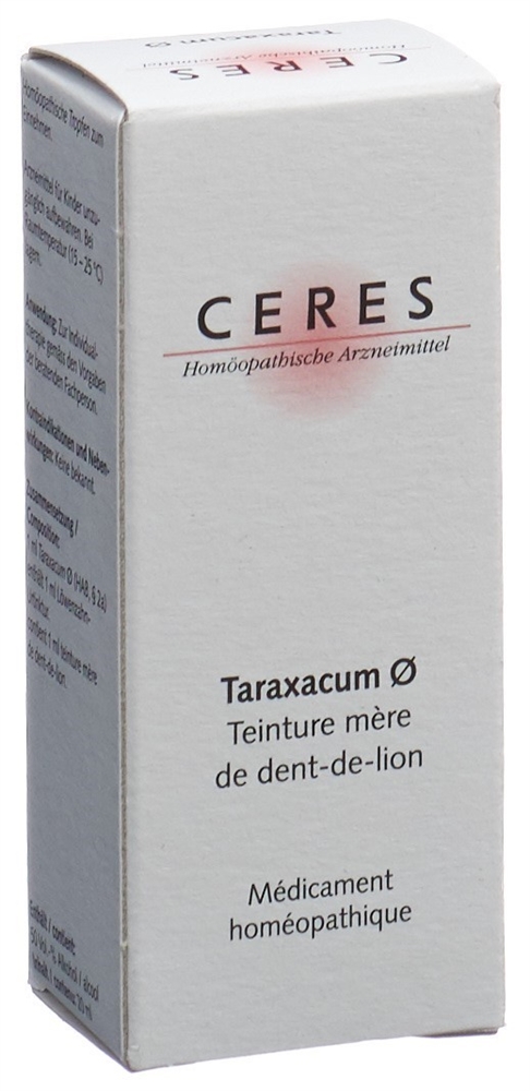CERES Taraxacum Urtinkt Fl 20 ml