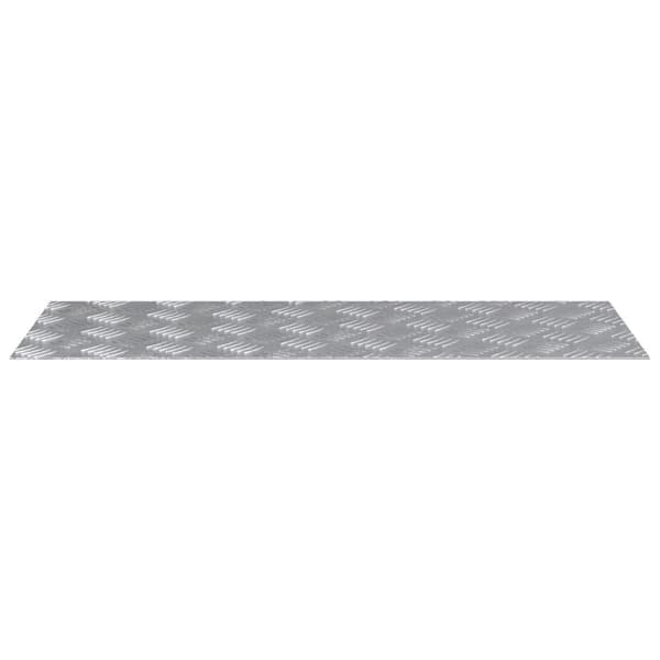 vidaXL Aluminium Sjekkplater 4 stk Antiskli 80x30 cm