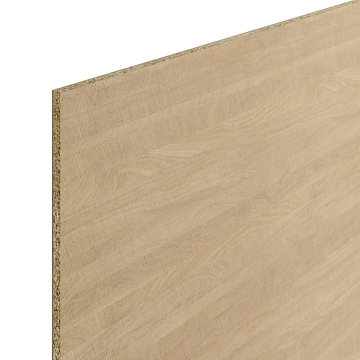 Crédence de cuisine chevron chêne GoodHome Berberis l. 200 cm x H. 60 cm x Ep. 10 mm