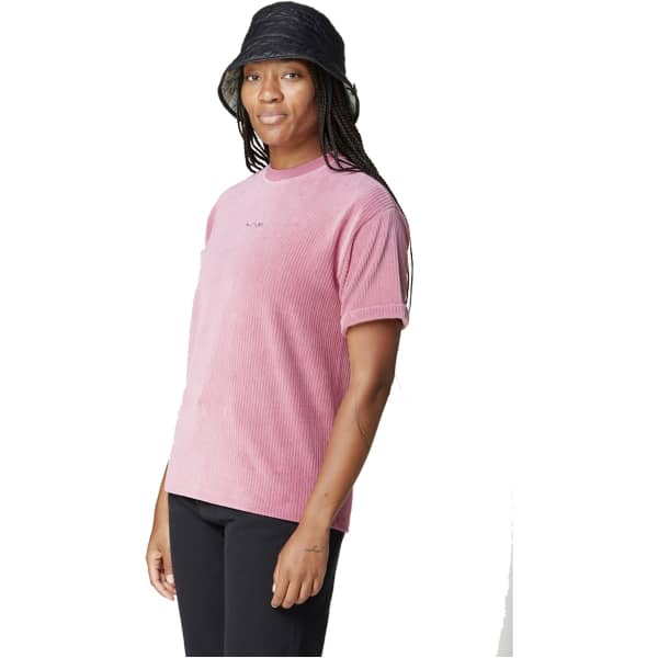 T-shirt PICTURE KIARRA VELOURS TEE W HEATHER ROSE