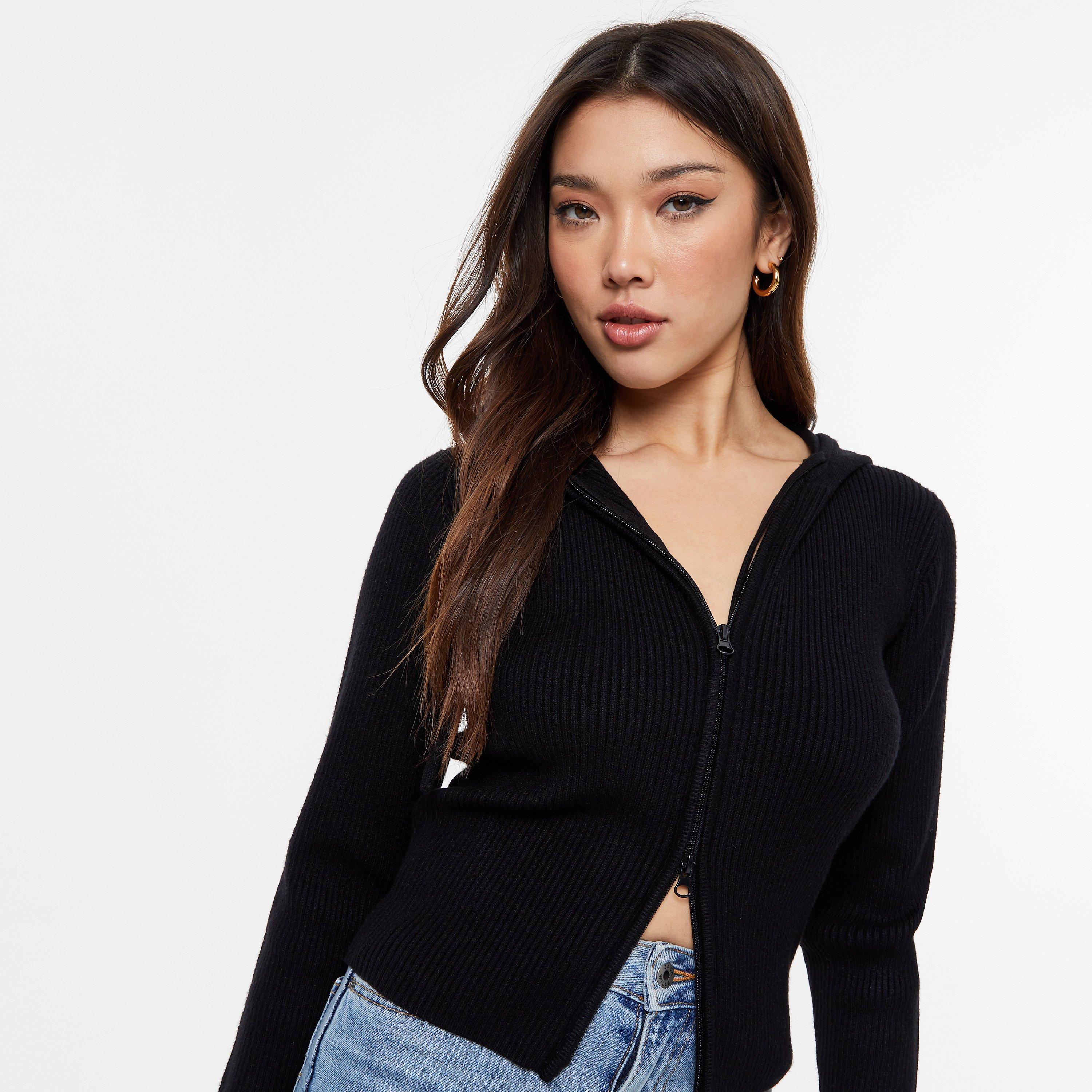 Jack Wills Ribbed Zip Up Hoodie