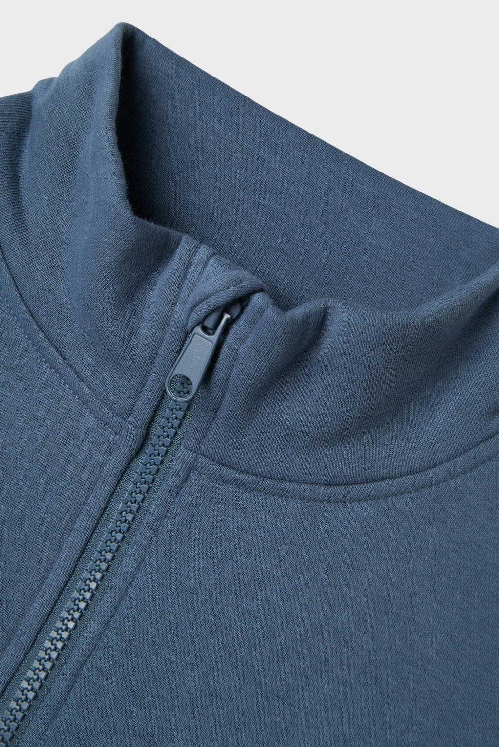 NAME IT sweater NKMOBORDE blauw/ecru