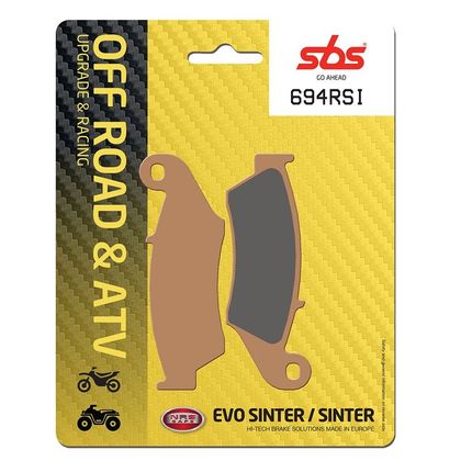 Plaquettes de freins SBS 694RSI Sinter Métal Fritté avant