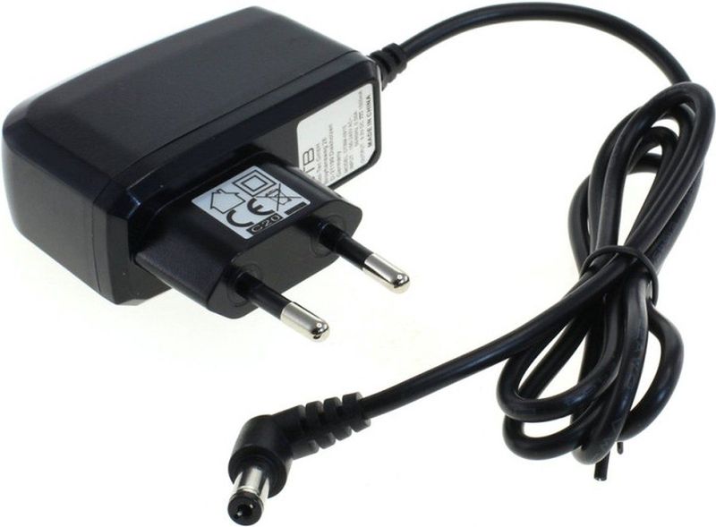 Voedingsadapter - 9V DC - Oplader - Zwart - 1,5A - 13,5W - 5,5 x 2,1mm