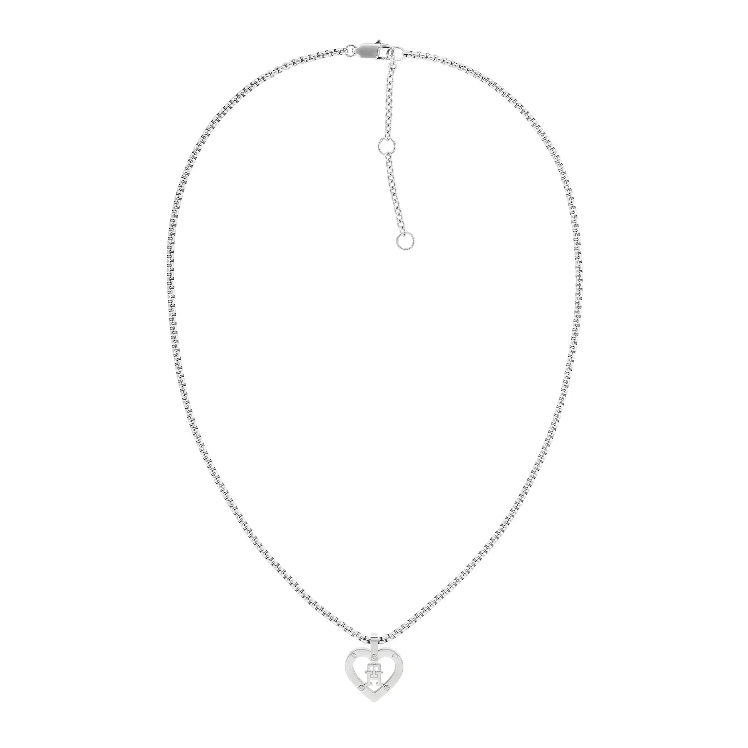 Tommy Hilfiger Monogram Heart Halskæde Rustfrit Stål 2780917