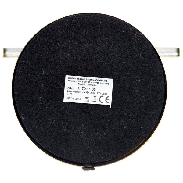 Jahn L3451 BOOGIE II Brass Polished