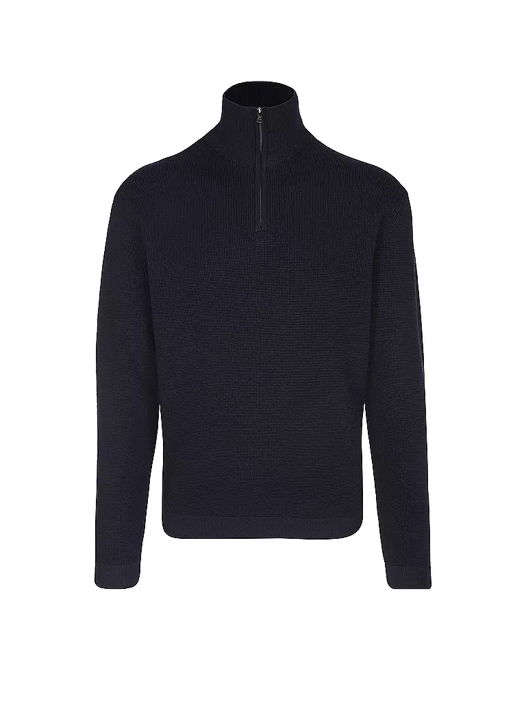 WOOLRICH Troyer Pullover blau