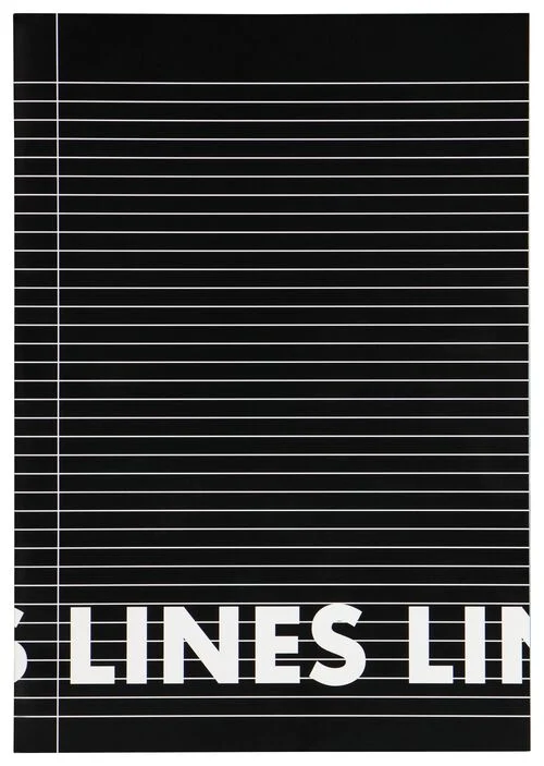 3 cahiers noirs A4 - ligné