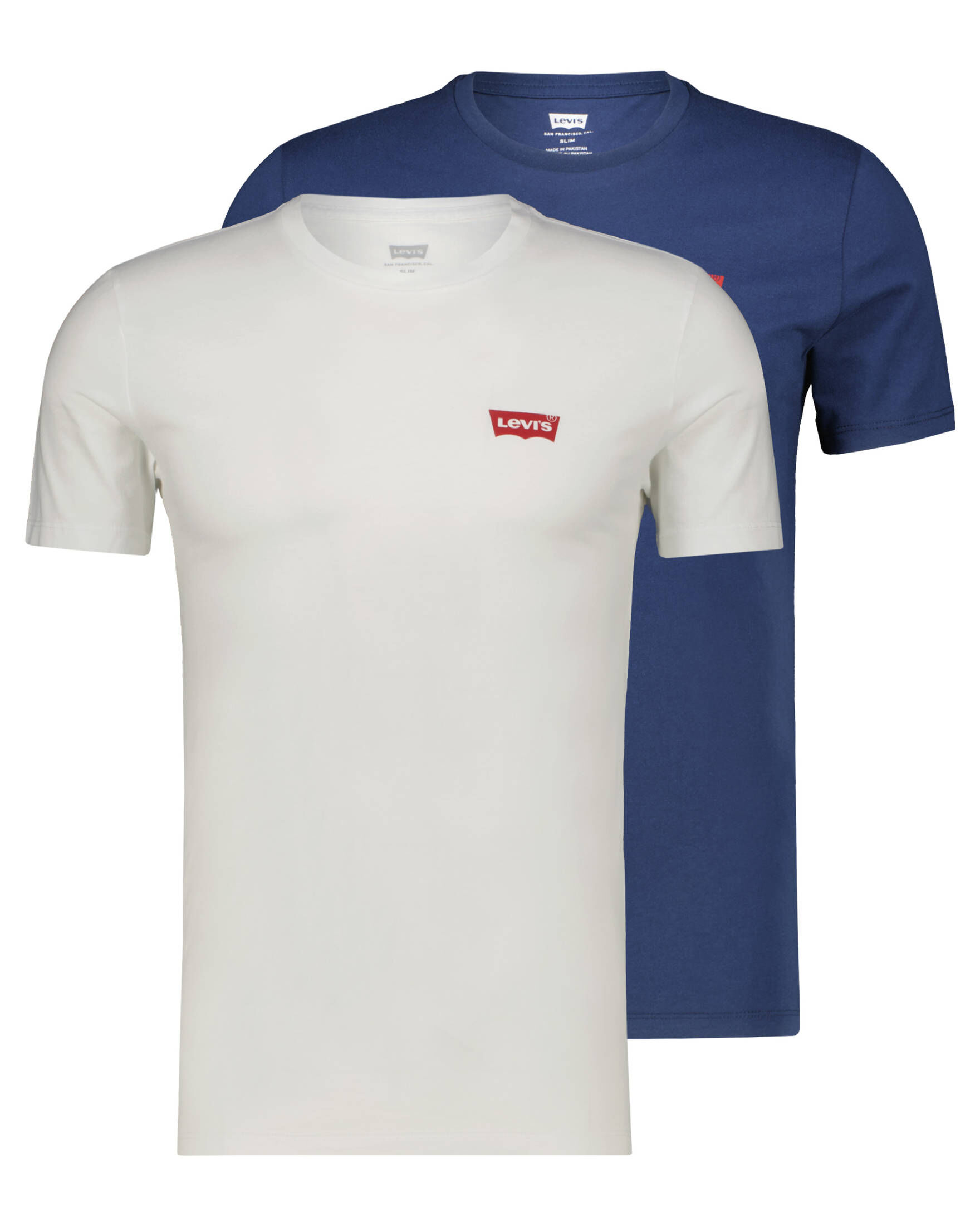 Levi's®| Herren T-Shirt 2PK CREWNECK GRAPHIC 2er-Pack