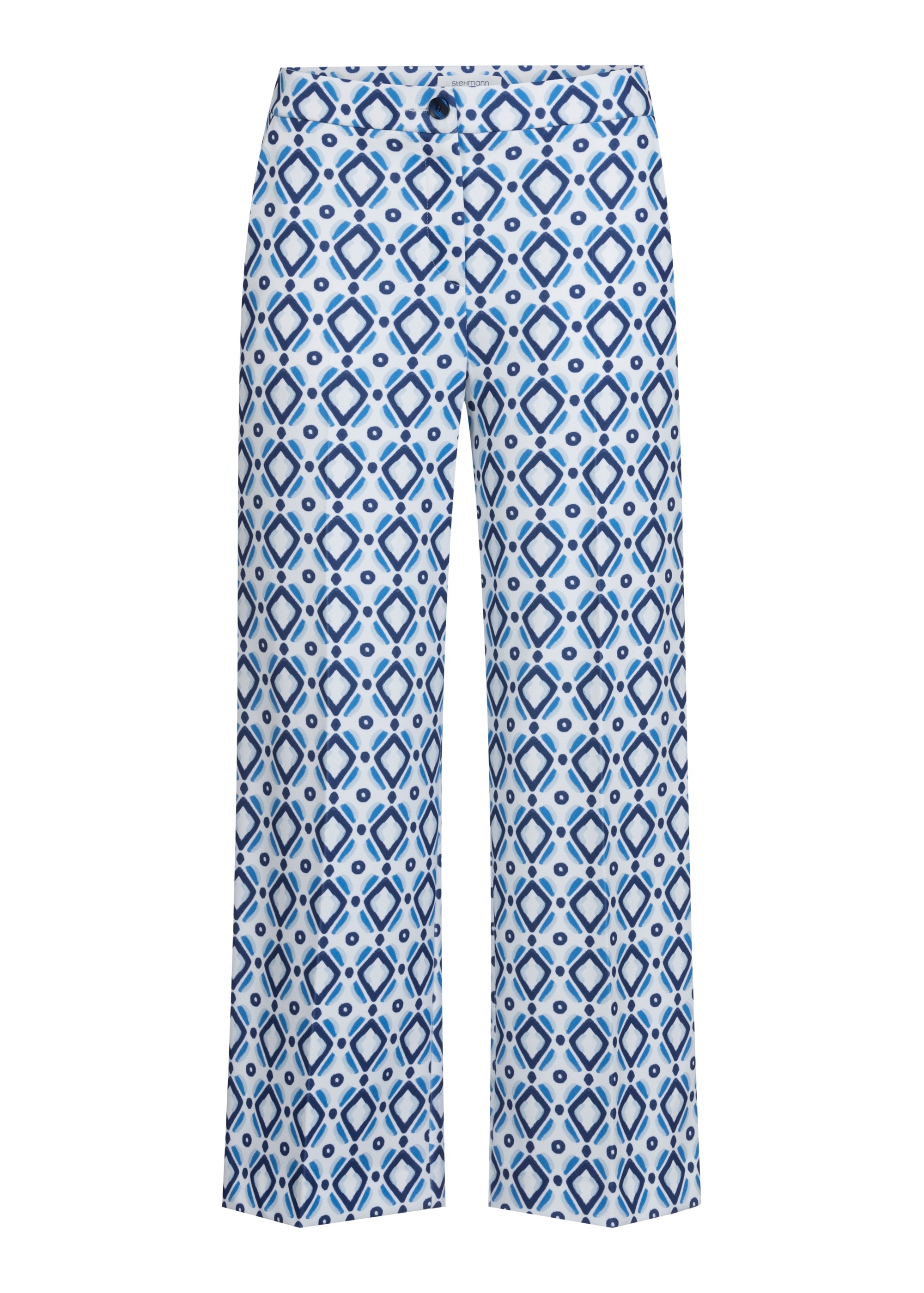 Stehmann 3/4-Hose  mit grafischem Muster