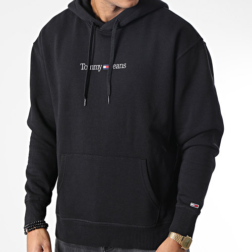 Sweat Capuche Linear 5013 Noir