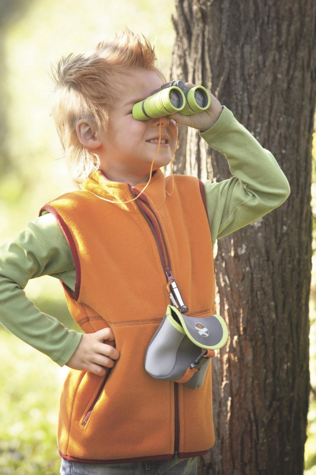 Fernglas TEKids mit Tasche in grün