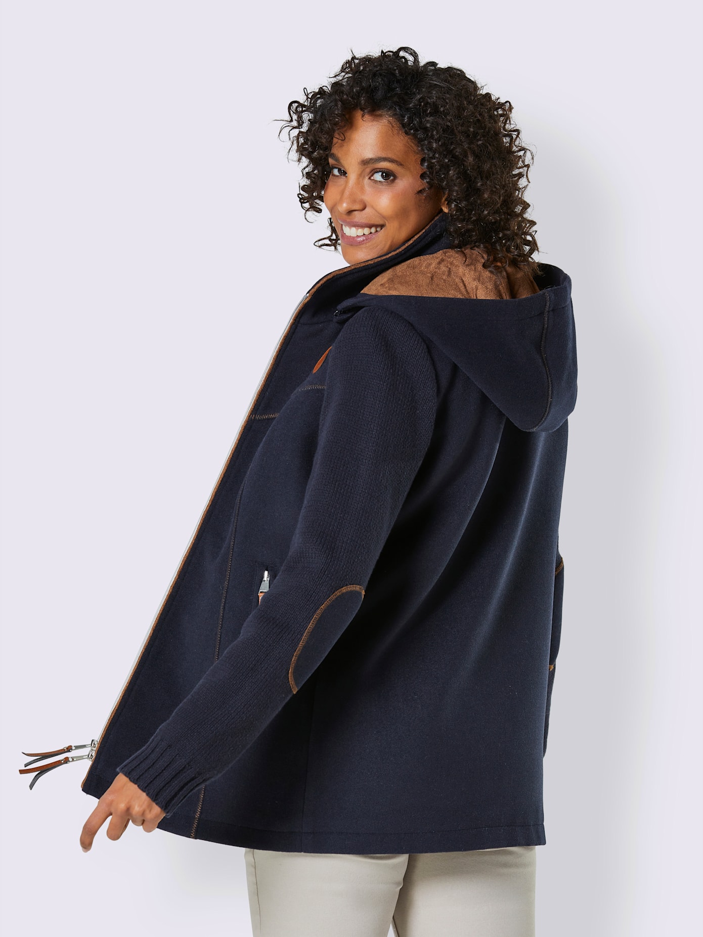 Veste en mélange laine 20% laine