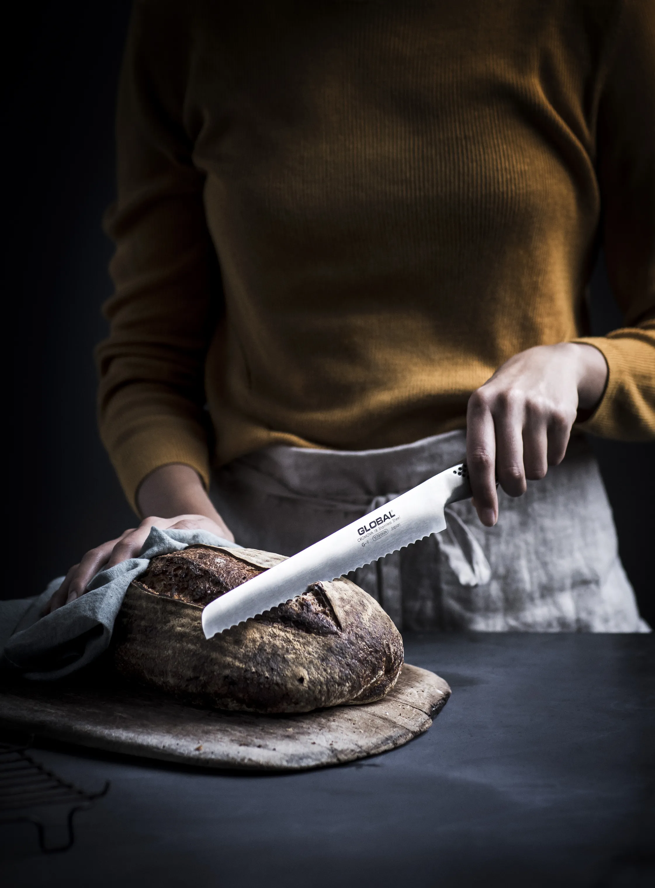 Global Classic G-9 Brødkniv