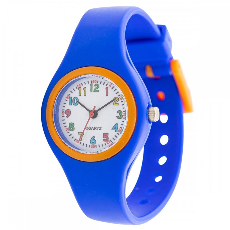Montre Unisexe CHTIME bracelet Silicone Bleu
