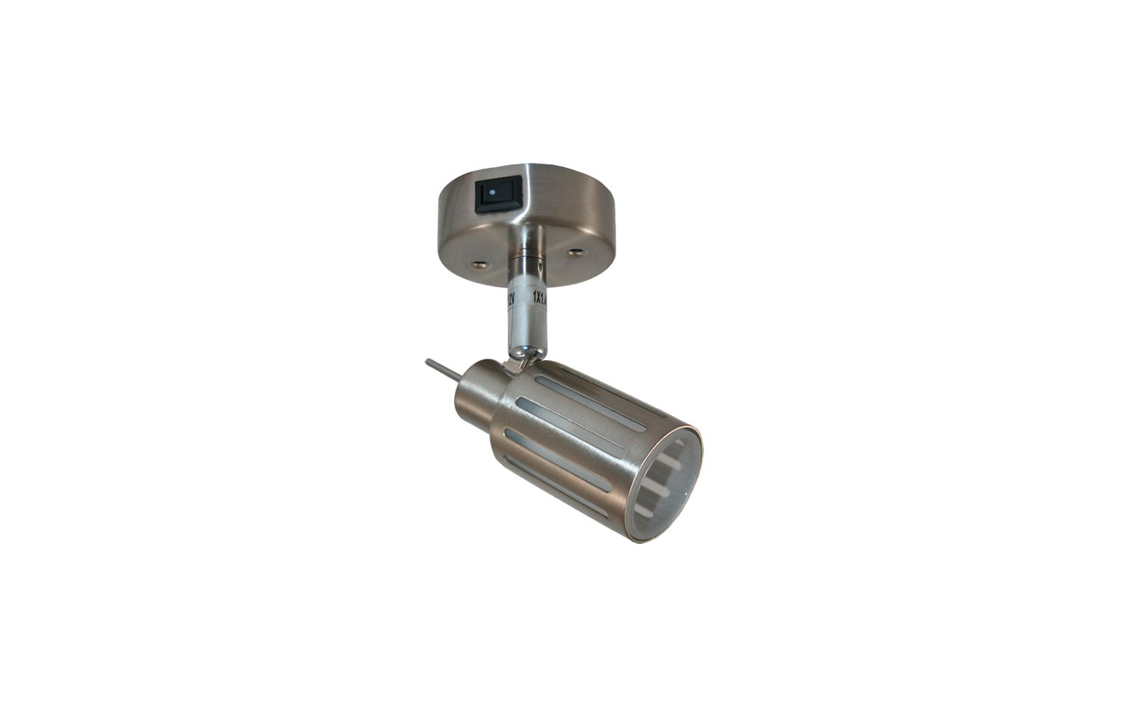 Haba Triton LED Aufbauleuchte mit Schalter Farbe Silber 10 - 15 V