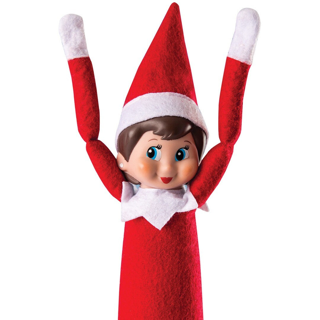 Kerstboek met elfje - the elf on the shelf - meisje