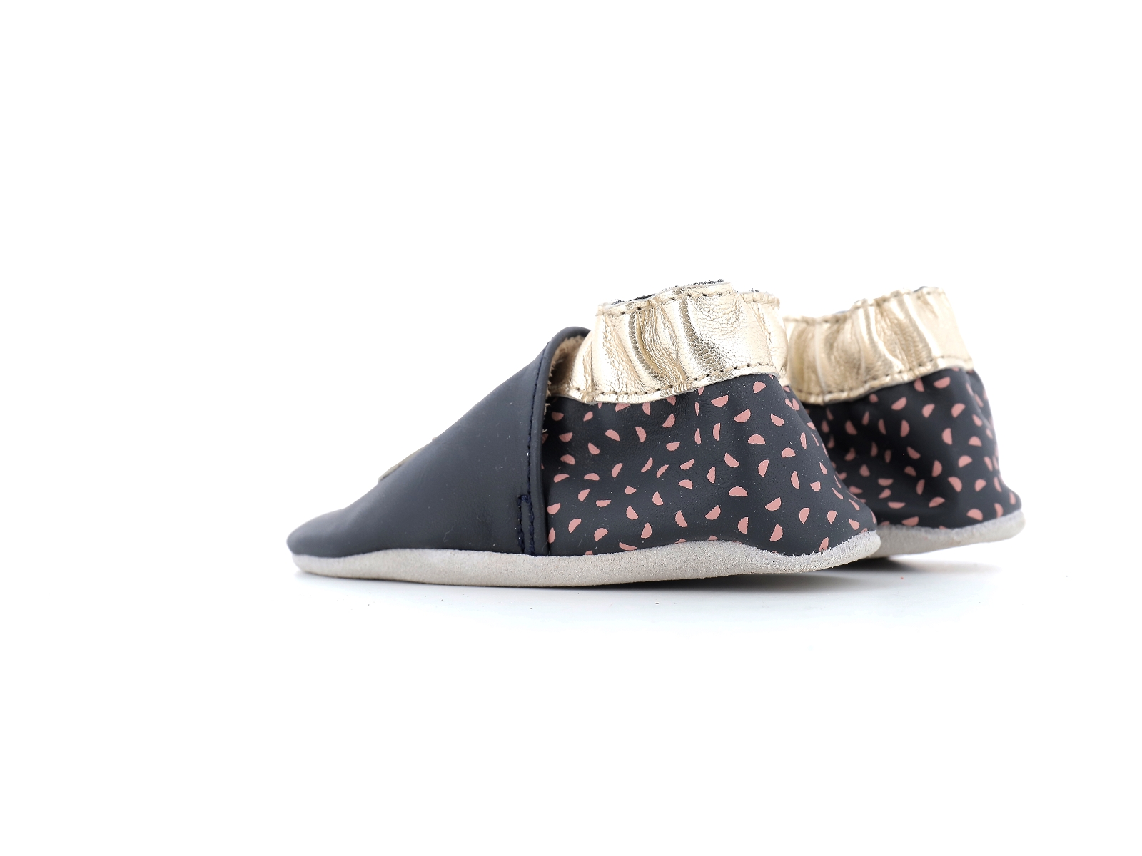 Robeez-LAMASPIRIT Cuir Marine