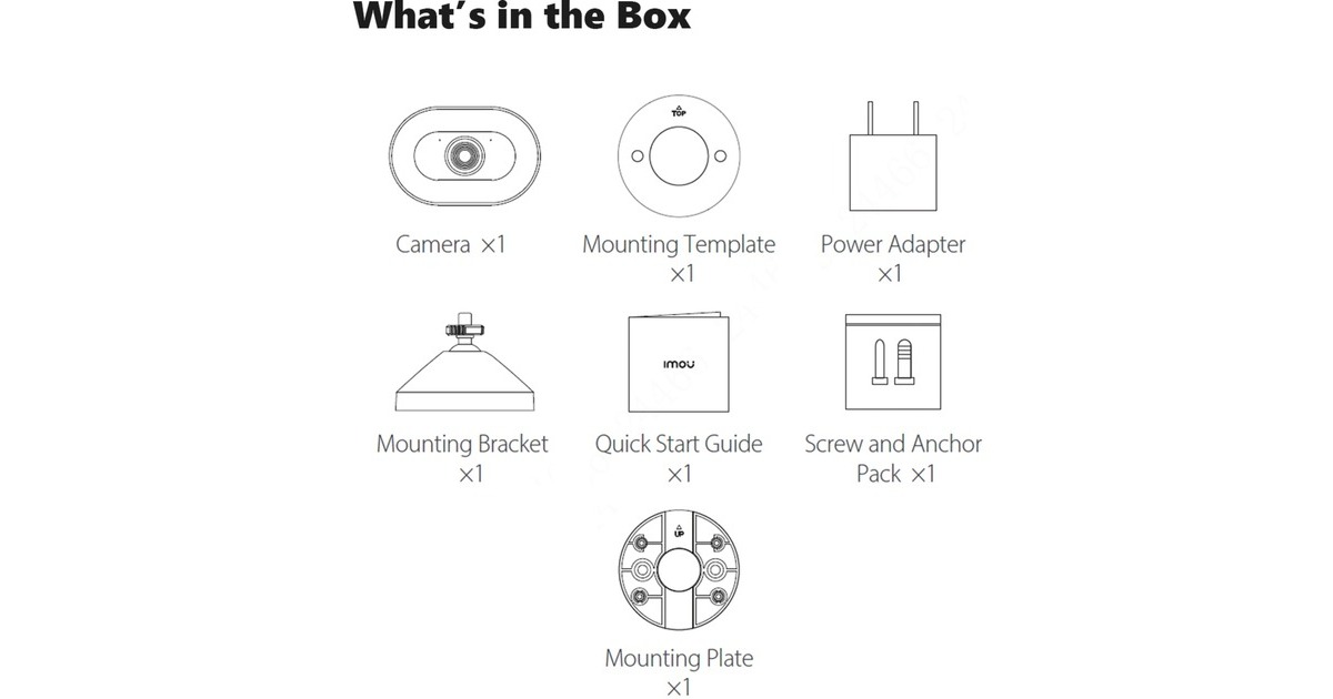 ImouKnight beveiligingscamera  (4K, WiFi 6, AI Smart Detection, IP66)