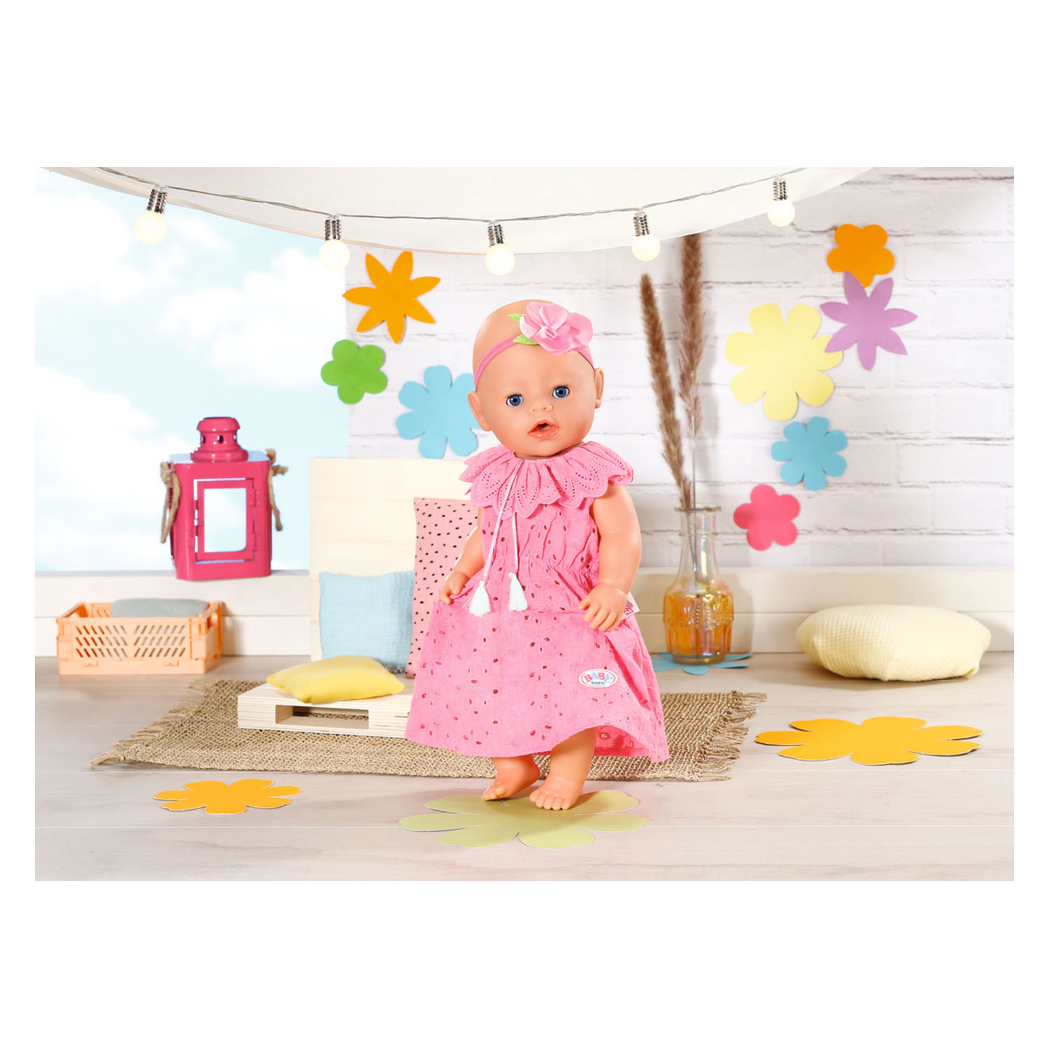 BABY born Trendy Flowerdress, 43cm