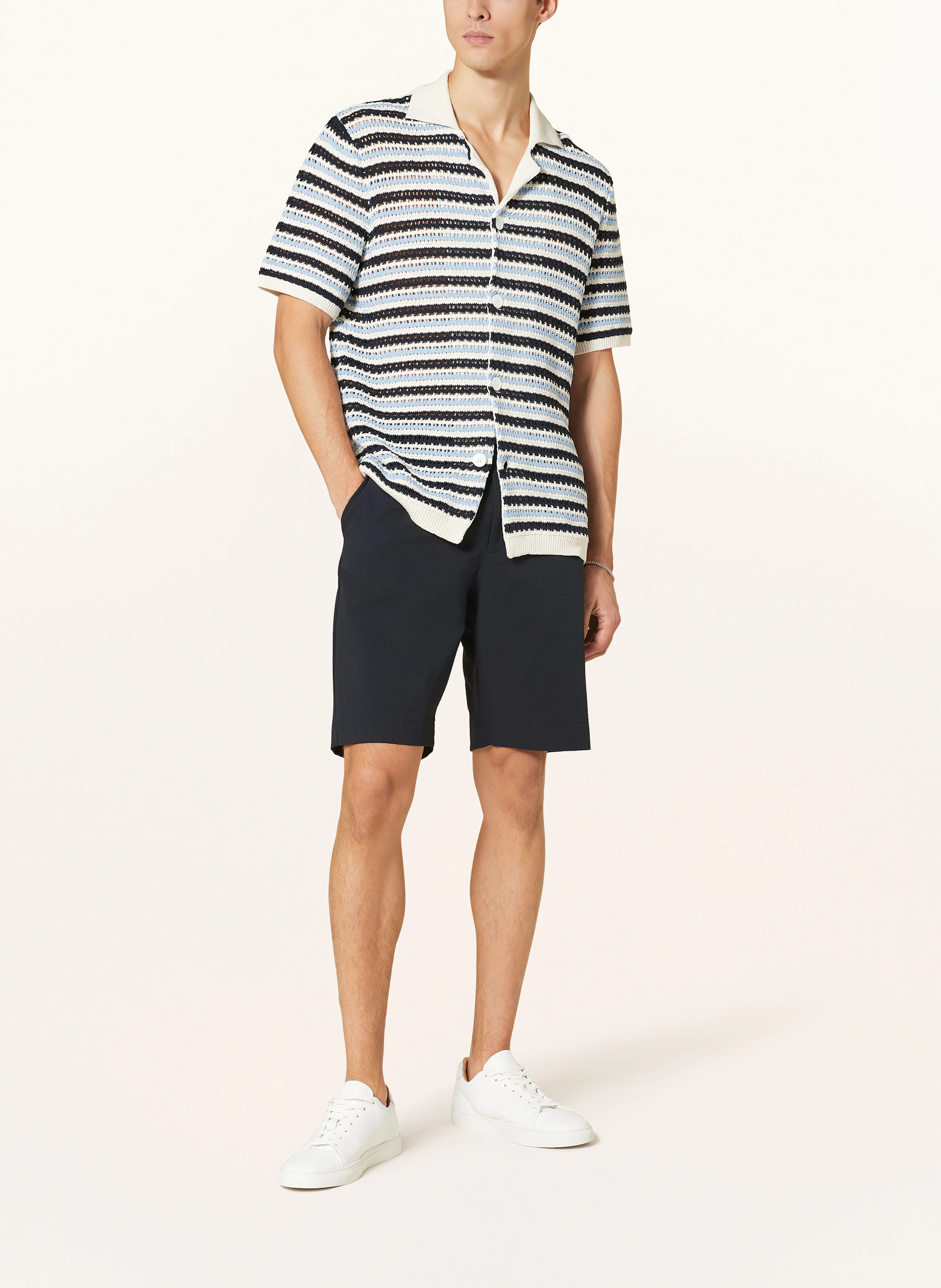 NN.07 Strickhemd HENRY Regular Fit