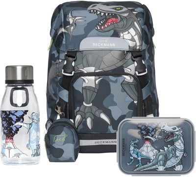 Beckmann Classic Ryggsekk 22L inkl Flaske & Matboks, Camo Rex