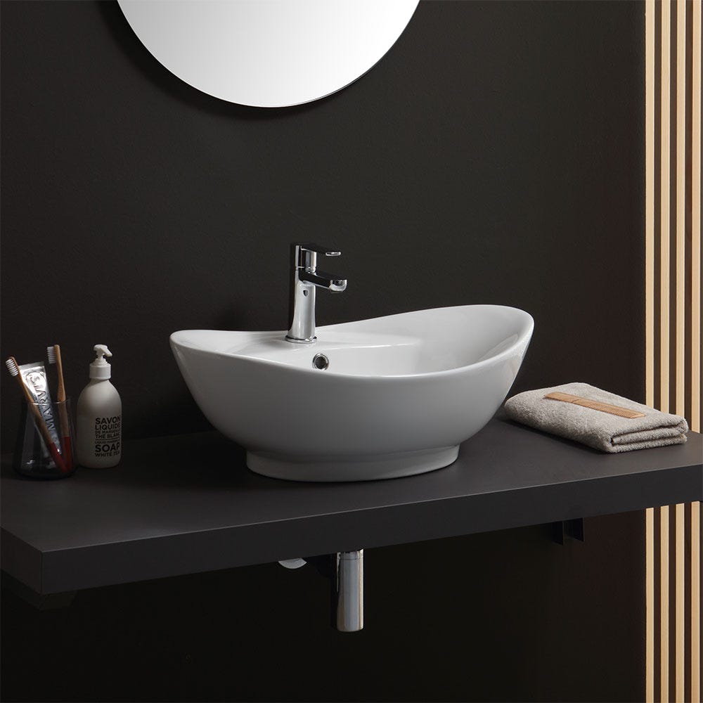 Ovale wastafel