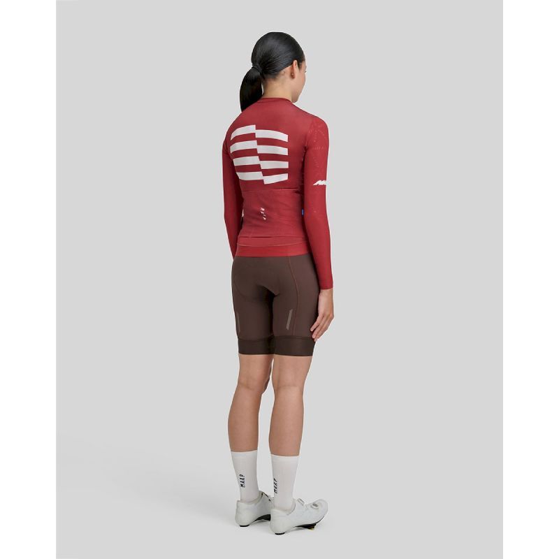 Women's Emblem Pro Hex LS Jersey - Maillot vélo femme