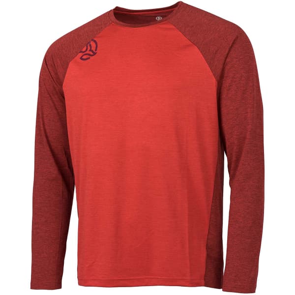 T-shirt randonnée TERNUA KRODI LS TEE M RED ALERT