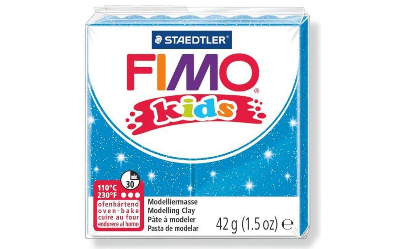Modelliermasse Kids Glitter BlauOfenhärtende Modelliermasse