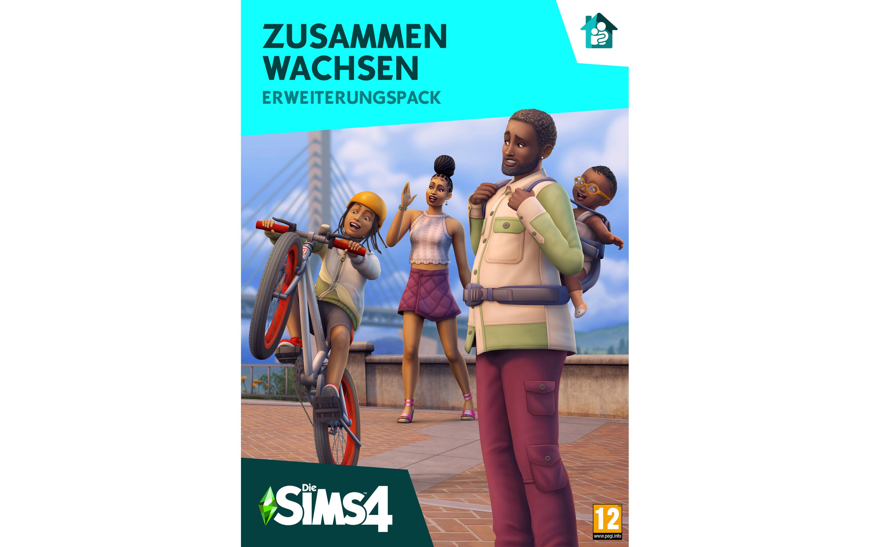 Die Sims 4: Growing Togetherl (Code in a Box)Sims 4-Erweiterungspack für den PC