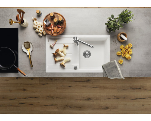 Blanco METRA 5 S spoelbak 860 x 500 mm zacht wit 527109