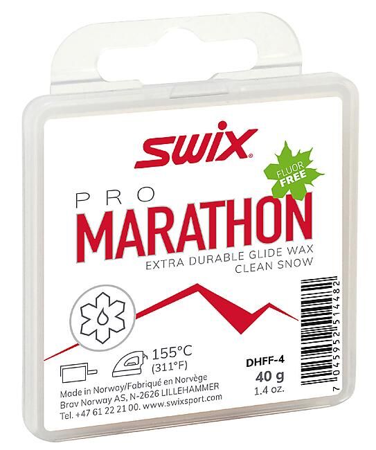 SWIX - FART MARATHON BLANC 40G