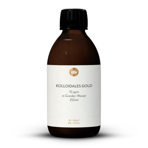 Sunday Natural Products  KOLLOIDALES GOLD100% KOLLOIDAL 10 PPM