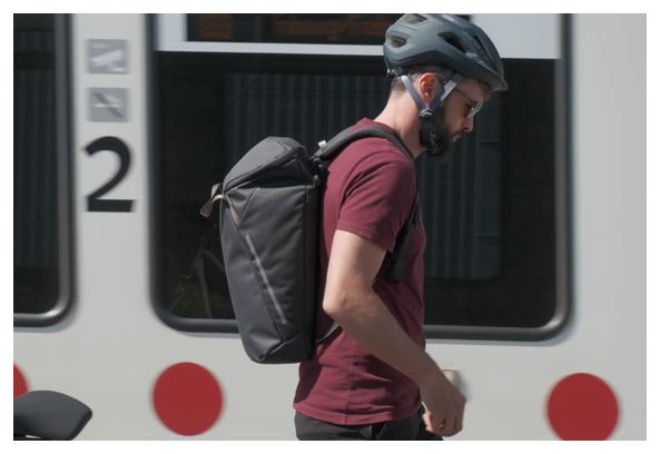 Sacoche de Porte-Bagages / Sac à Dos Syncros 2-in-1 Backpack Pannier 28L Noir