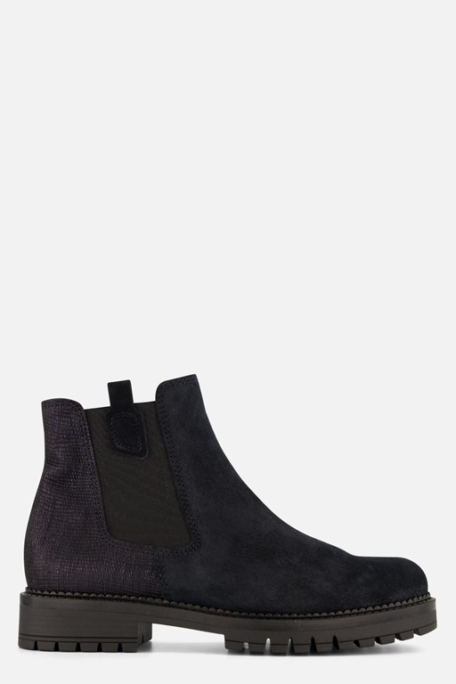 Gabor Chelsea boots blauw Suede