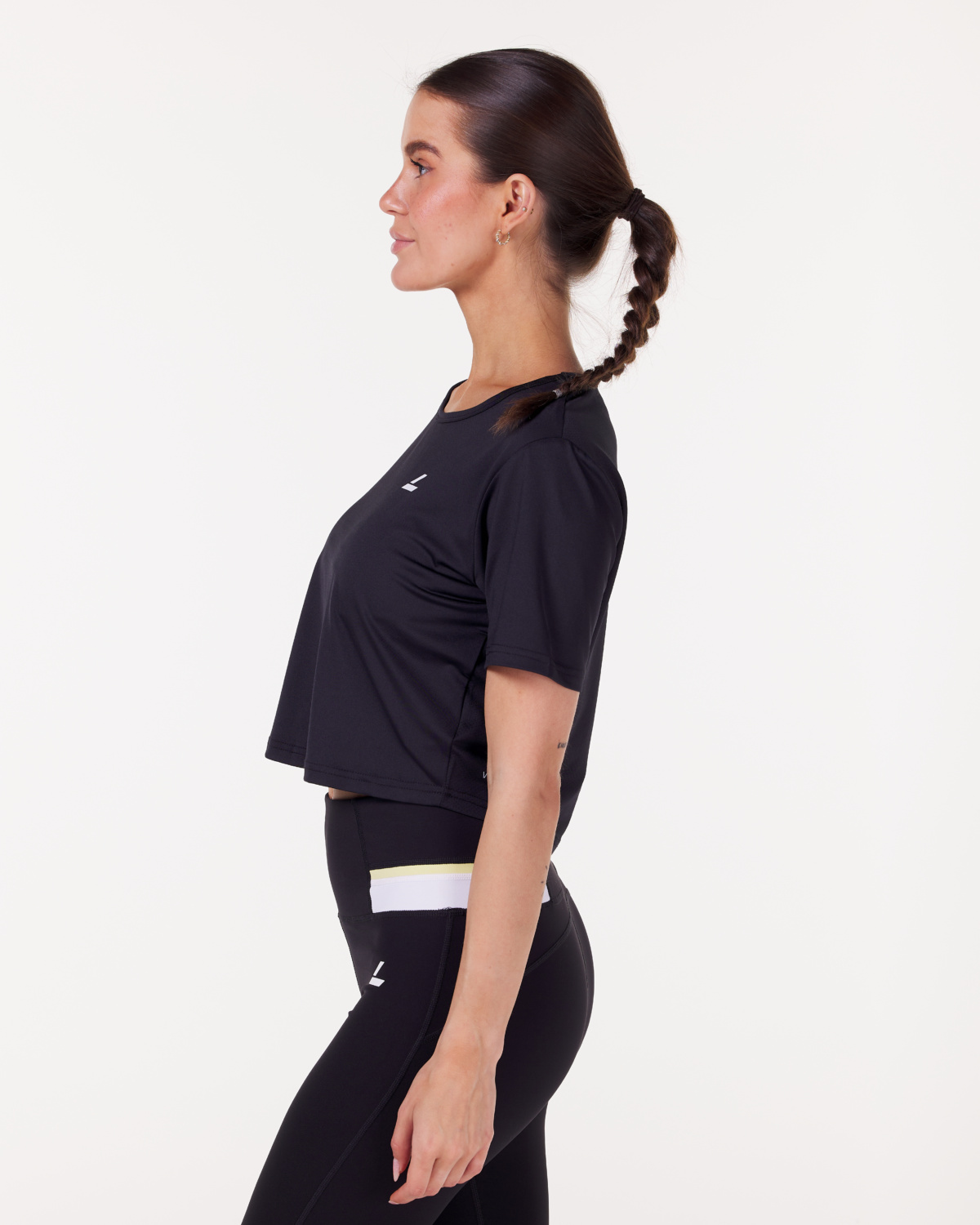 LEVITY Breeze Mesh Back T-shirt Black