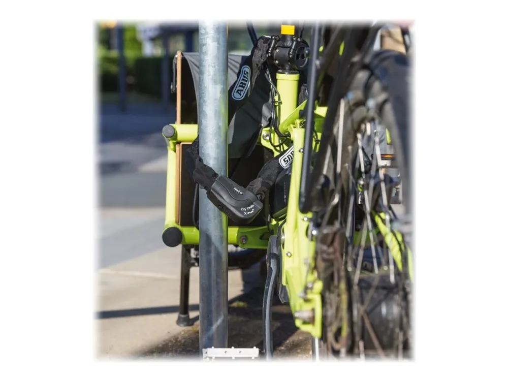 Abus Granit CityChain X-Plus 1060 - Kabellås - nøgle - sort