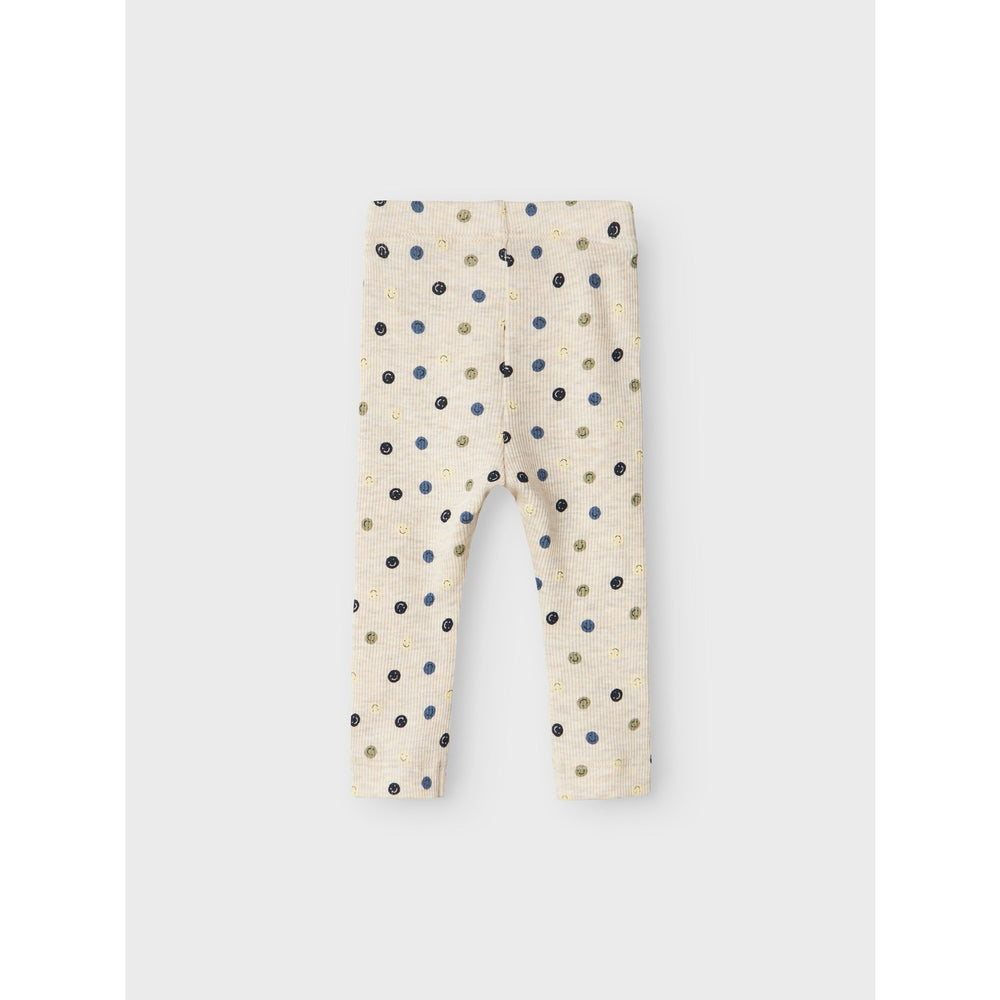 Køb Name It Peyote Melange Smiles Leggings