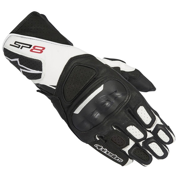 Alpinestars - Gants SP-8 V2 Noir / Blanc