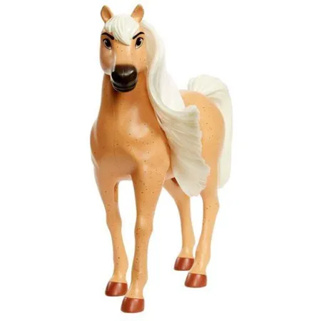 Mattel Spirit Pferd American Workhorse Hengst (hellbraun/beige, ca. 20 cm)