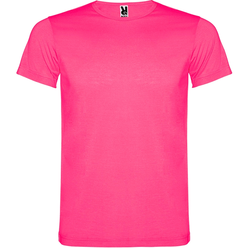 Roly CA6534 - AKITA T-shirt manches courtes en couleurs fluo