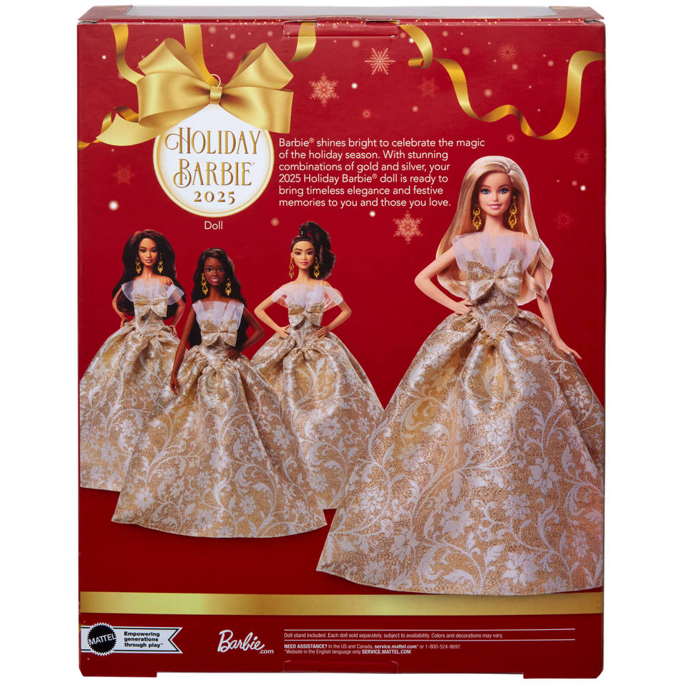Barbie Feestmaand pop 2025 blond